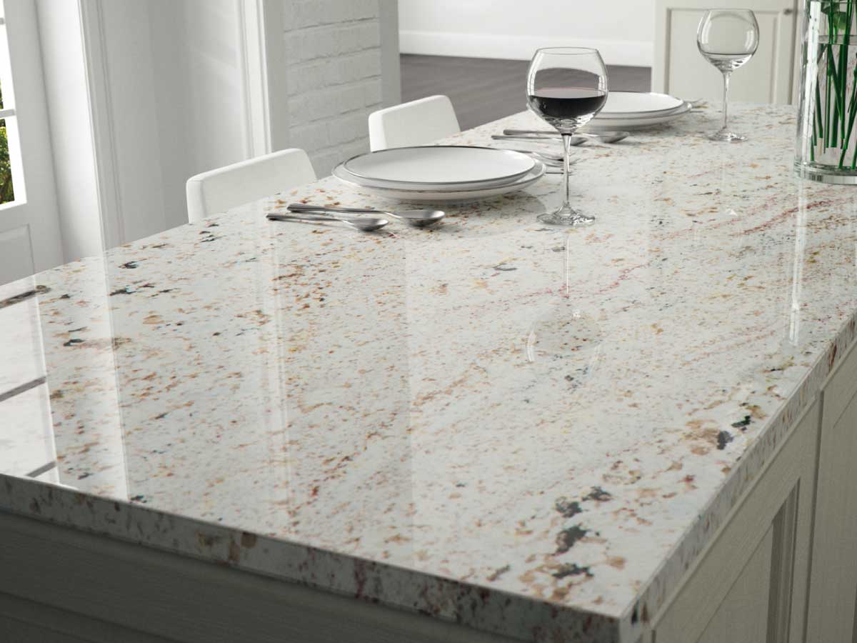 Sensa Blanco Gabrielle granite countertop kitchen